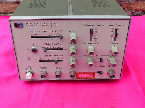 HP 8012A Pulse Generator