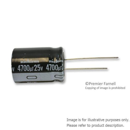 10 x nichicon urs1e472mhd aluminum electrolytic capacitor 4700uf 25v 20% radial for sale