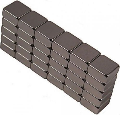 1/4&#034; x 1/4&#034; x 1/8&#034; Blocks - Neodymium Rare Earth Magnet, Grade N48