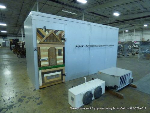 AMERIKOOLER 16&#039; X 6&#039; WALK-IN BEER COOLER with turbo air refrigeration