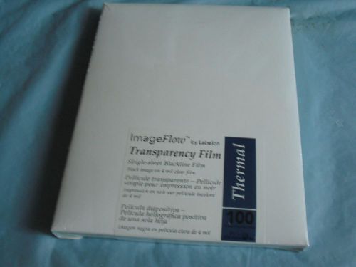 ImageFlow Transparency Film  Thermal 100 Sheet