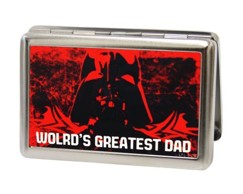 Star Wars - Darth Vader WORLD&#039;S GREATEST DAD - Multi-Use Business Card Holder