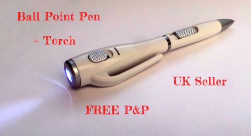 Nurse Doctor Medical Healthcare EMT Paramedic Ball Point Pen LED Torch Pupil Pen