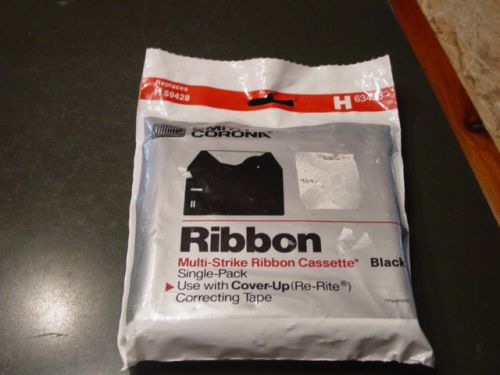 Smith corona model (h63438) multi-strike ribbon cassette (replaces h59428) black for sale