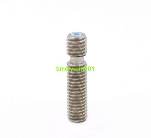 1pcs m6x26mm stainless steel nozzle throat for makerbot mk8 3d printer 1.75mm for sale