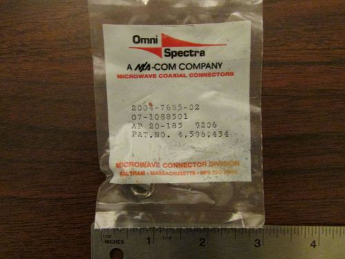 Omni-Spectra AP-20-185 SMA Connector For Coaxial Cable New