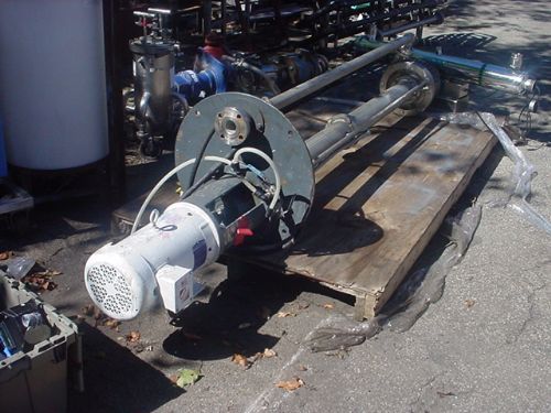 2 x 1.5-10 SUMP PUMP 316 Stainless Steel x 7 ft. deep from a food plant
