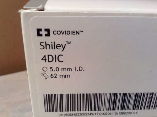 SHILEY CANNULA 4DIC REFERENCE 4DIC QUANTITY 8 NEW EXP 2-2012