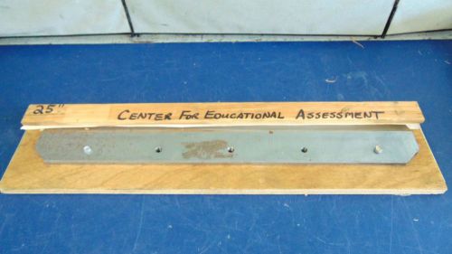 25&#034; Commercial Paper Cutter Blade 25&#034; X 3 1/2&#034;  In Good Condition S2133
