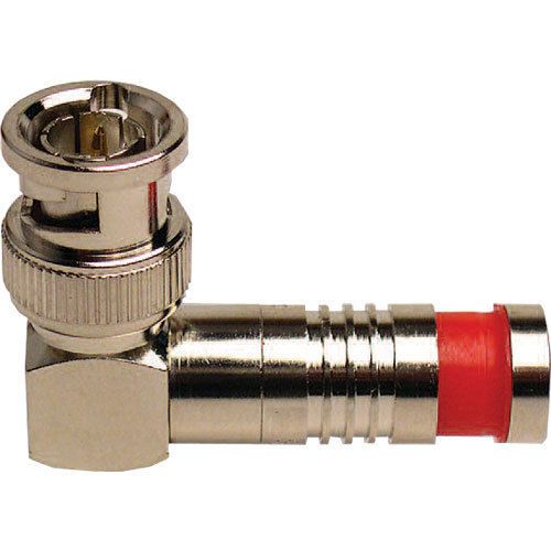 Platinum tools 18040 bnc rg6 ra compression connector, nickel plate. 3/clamshell for sale