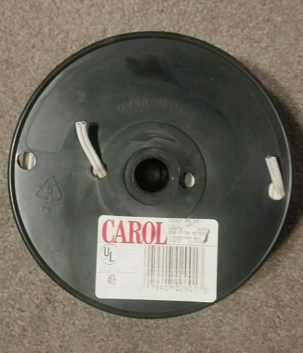 CAROL 02301.R5.02 Lamp Cord, SPT-1, 18 AWG, White