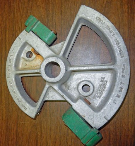For Sale: GREENLEE 5018648 CONDUIT PIPE BENDING SHOE for 1818 BENDER 3/4&#034; &amp; 1&#034;