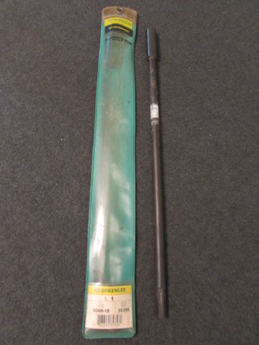 Greenlee 1/2&#034; Drive Drill Bit Extension 18&#034; Length Model 904H-18
