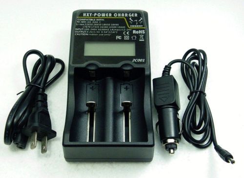 Universal intellicharger digicharger lcd 18650 18350 16340 14500 smart charger for sale