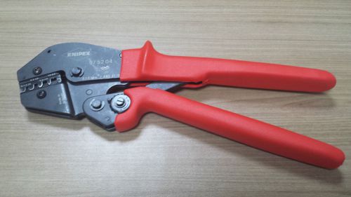 97 52 04 Knipex - Crimping Tool Ratchet for Terminals Non Insul 27-13 AWG 975204