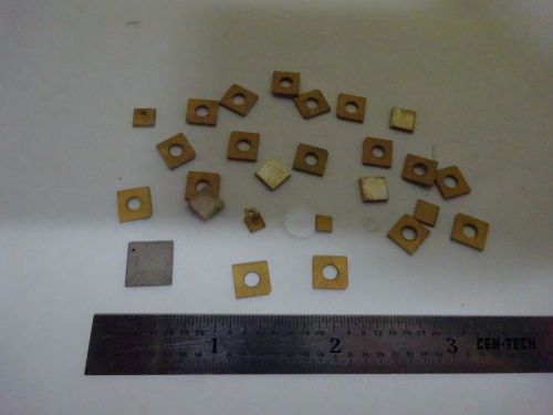 LOT PIEZOELECTRIC PZT 5A CRYSTAL BLANKS for TRANSDUCERS RESONATOR AS IS BN#W4-15