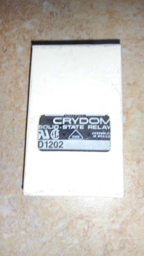 CRYDOM RELAY MODEL D1202 &#034; NEW OLD STOCK &#034;