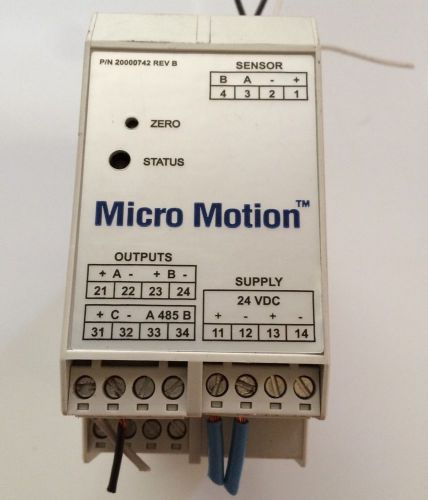 Micro motion 2500d3abbaegzz transmitter for sale