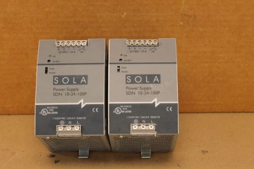 SOLO SDN 10-24-100P POWER SUPPLY