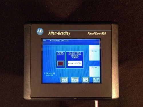 Allen Bradley 2711-T6C16L1 Panel View 600 Touch Screen