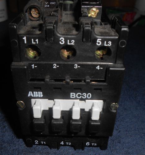 ABB CONTROL BC30C-*EX BC30C AWG8-12CU 3PH 30HP MAX 247C 600V BC30 CONTROLLER