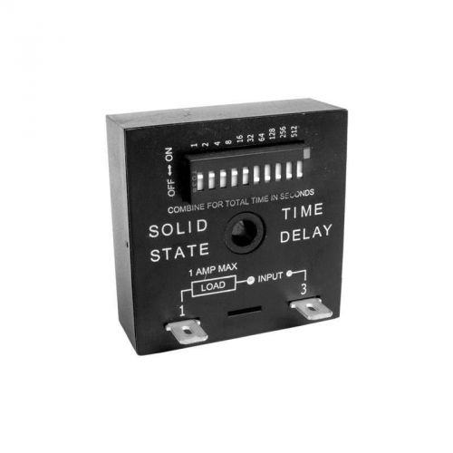SSAC Delay On Timer TDU3000A, 24-120 VAC/DC, 1-1023 sec, 1 amp output NEW!
