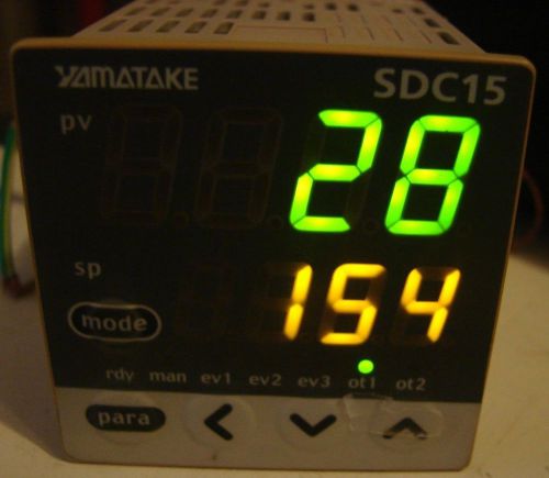 Yamatake DC15 Single Loop Controller C15TR0TA0000