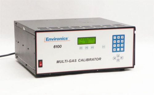 Environics S-6100 Computerized Multi-Gas Calibration Mass Flow Controller 30 PSI