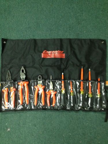 Cementex tr-9elk basic electrician tool roll, 9-piece for sale