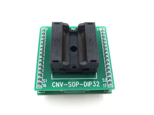 SOP32 TO DIP32 SOIC32 IC Test Socket Programming Adapter Width 7.55mm to 7.60mm