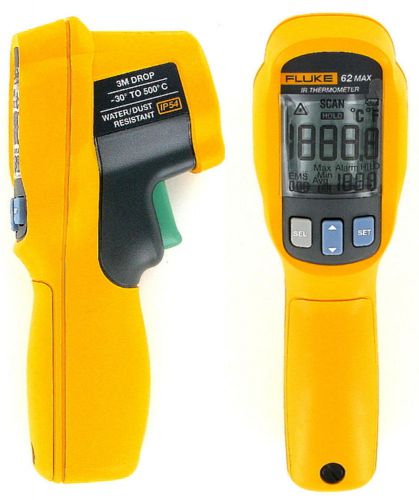 New fluke 62 max single laser infrared thermometer 3 years warranty !!new!! for sale