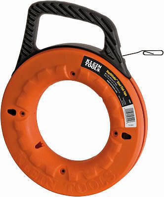 Klein tools depthfinder 1/8-inch x .062 x 65-ft. steel fish tape for sale