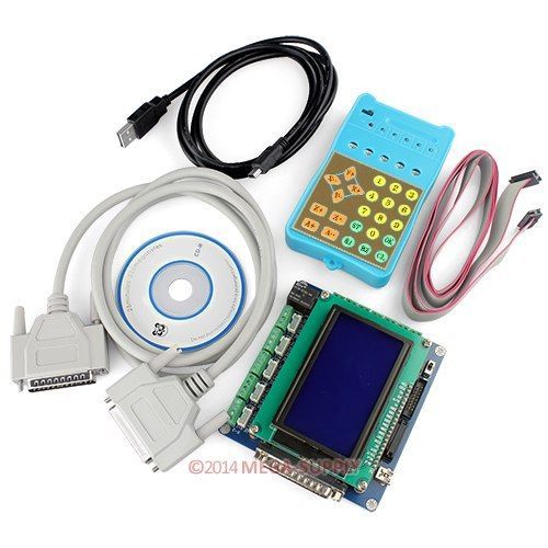 3rd Gen 5Axis CNC Router Breakout Board Set Display/Control Panel Gcode Recorded