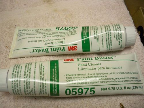 Pair (2)-Paint Buster Hand Cleaner by 3M-9.75 mL each-Free Shipping