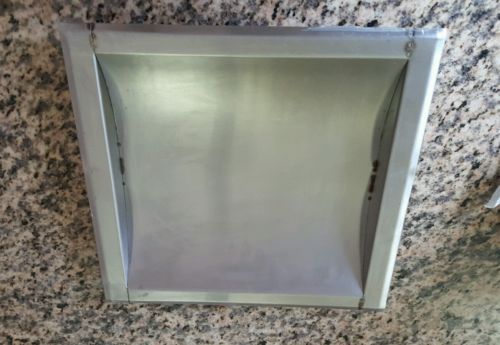Stainless Steel Drop-In Deal Tray, Brushed Finish, 12&#034; wide x 12&#034; long 1 1/8&#034; d