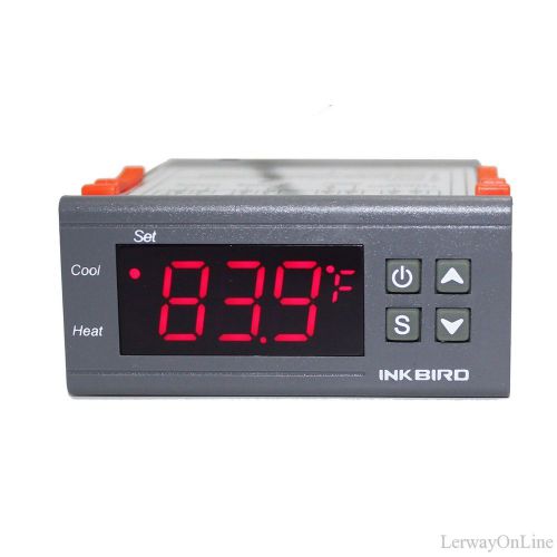 Itc-1000f digital thermostats temperature controller 110v temp control + sensor for sale