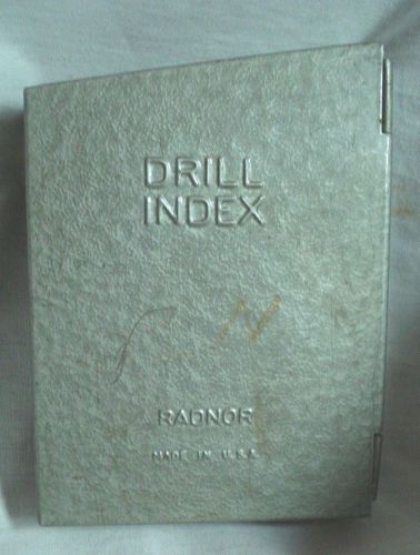 Radnor Drill Index for Number Series Drills (Case Only)