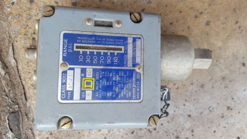 Square D 9012-ACW1S-38 Pressure Switch 65 lb