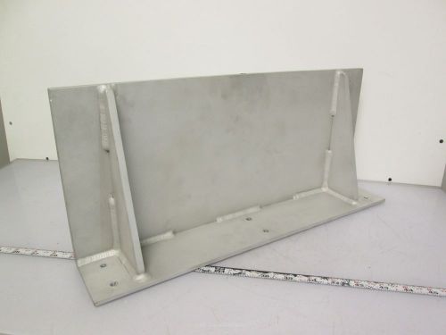 Solid Aluminum Shelf 18&#034; x 8&#034; Surface 18&#034; x 3 3/8&#034; Mount Plate 3/8&#034; Thick