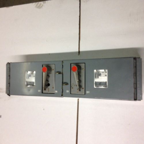 QMQB1132R FPE 100A 240V Twin Panel Mounted Switch