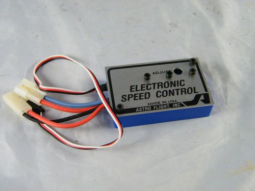 NEW ~ ASTRO FLIGHT ~ ELECTRONIC SPEED CONTROL ~ MODEL # 200 ~ MAX 30A MAX 50V