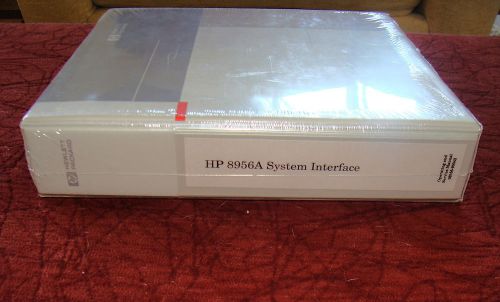Agilent / HP 8956A System Interface Operation &amp; Service Manual - NEW