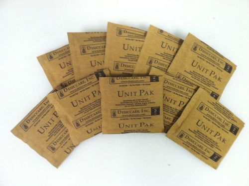 Desiccant Activated Clay Reusable, 10 Packs of 2 Units Dry - Made in U.S.A.