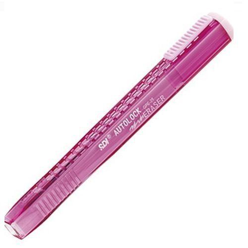 SDI  Clic Eraser 6pcs  GPE-25P Pink