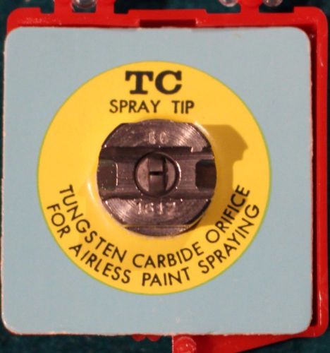 Spraying systems .018}17&#034; orifice spray tip tungsten carbide/airless paint spray for sale