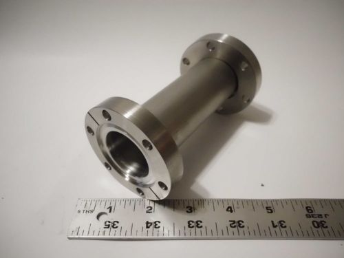 5&#034; Long High Vacuum CF 2.75&#034; Flange DN35 Straight Pipe Fitting