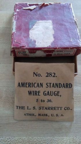 Starrett Wire Gauge