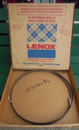 Lenox matrix e/w bandsaw blade 13ft 135&#034;x3/4&#034; 035 8/12t industrial new tool for sale