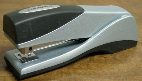 Swingline Stapler Black &amp; Silver Optima Grip Compact  Model 878xx.