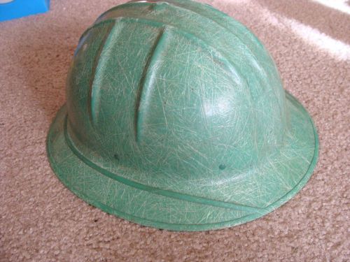 Vintage Jackson Safety Products Green type SH-1 fiberglass hard hat USA